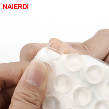 NAIERDI 40/50/80PCS Self-adhesive Cabinet Bumpers Silicone Rubber Pads Cabinet Catches Durable Cushion Prevent Noisy Hardware