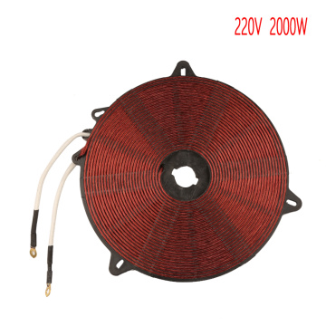 2000W 195mm Induction Heat Coil, Enamelled Aluminium Wire Induction Heating Panel, Induction Cooker Part