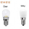 Mini E14 E12 COB LED Light Blub 2835 SMD Glass Lamp for Refrigerator Fridge Freezer sewing machine Home Lighting