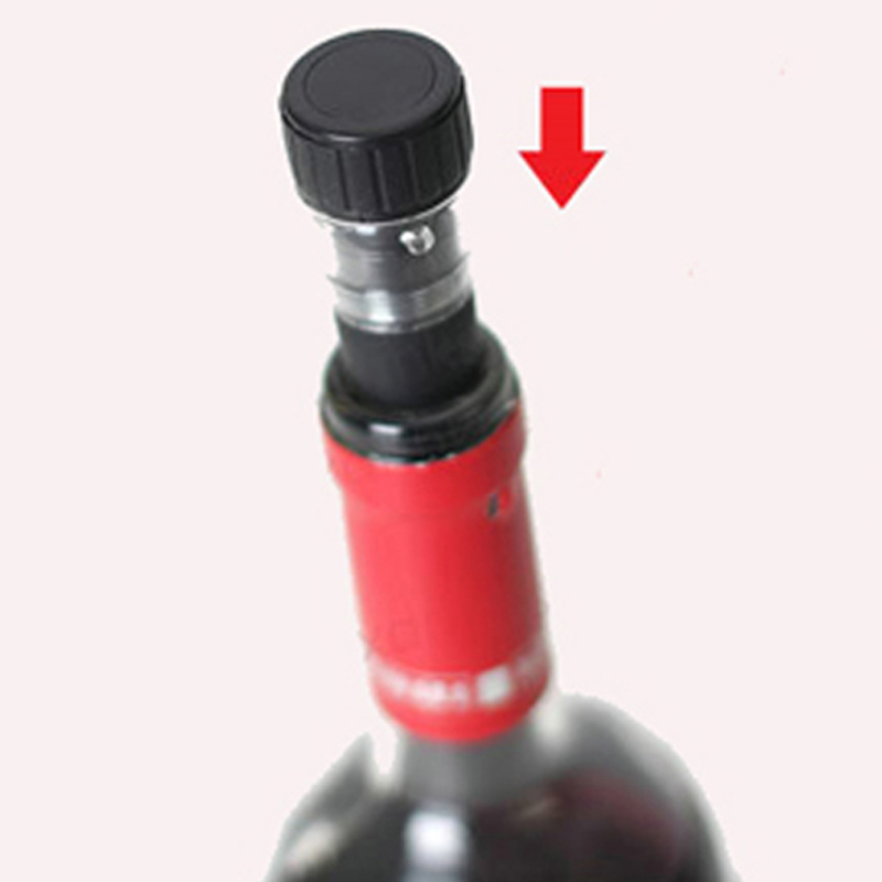 Wine Stopper Champagne Bottle Preserver Air Pump Stopper Vacuum Sealed Saver Bar Sets For Drop Shipping