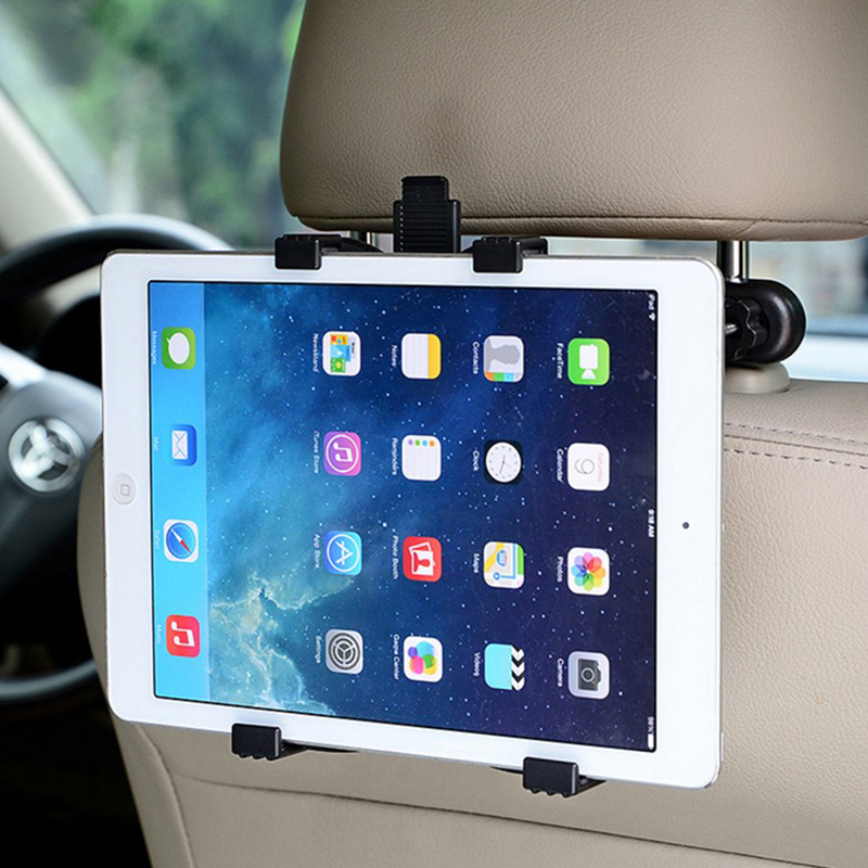 360 Degree Car Back Seat Headrest Mount Holder For iPad 2 3 4 Air ipad mini 1/2/3/4 Tablet For SAMSUNG Xiaomi Tablet PC Stands