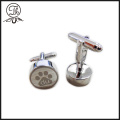 Footprint novelty cufflinks silver