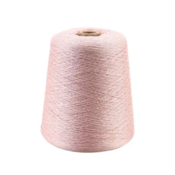 Gassed mercerized cotton yarn