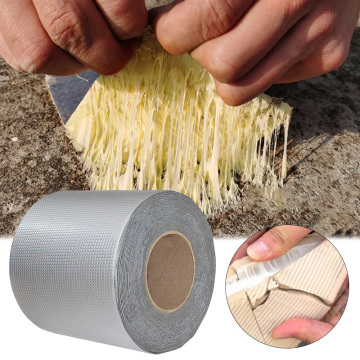Super Strong Tape Aluminum Foil Butyl Waterproof Seal Self-Adhesive Color Steel Cottage Roof Trapping Tape Magic Repair Tape