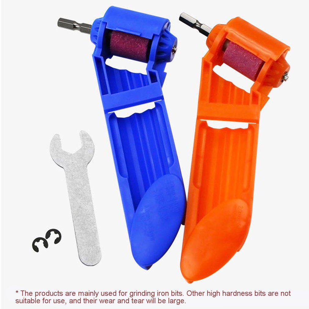 Portable Drill Grinder Bit Kit Sharpener Grinding Wheel Electric Knife Twist Drill Mini Angle Grinding Machine Power Tool