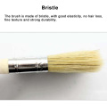 1PCS High Quality Wooden Handle Paint Brush Pig Hair Paint Brushes Brush Wall Decor Reusable Home Tool