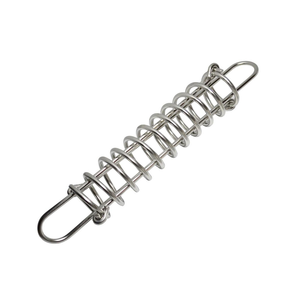 113mm Boat Anchor Dock Line Mooring Spring Rustproof Stainless Steel Heavy Duty Mooring Sping For Yacht Speedboat Marine