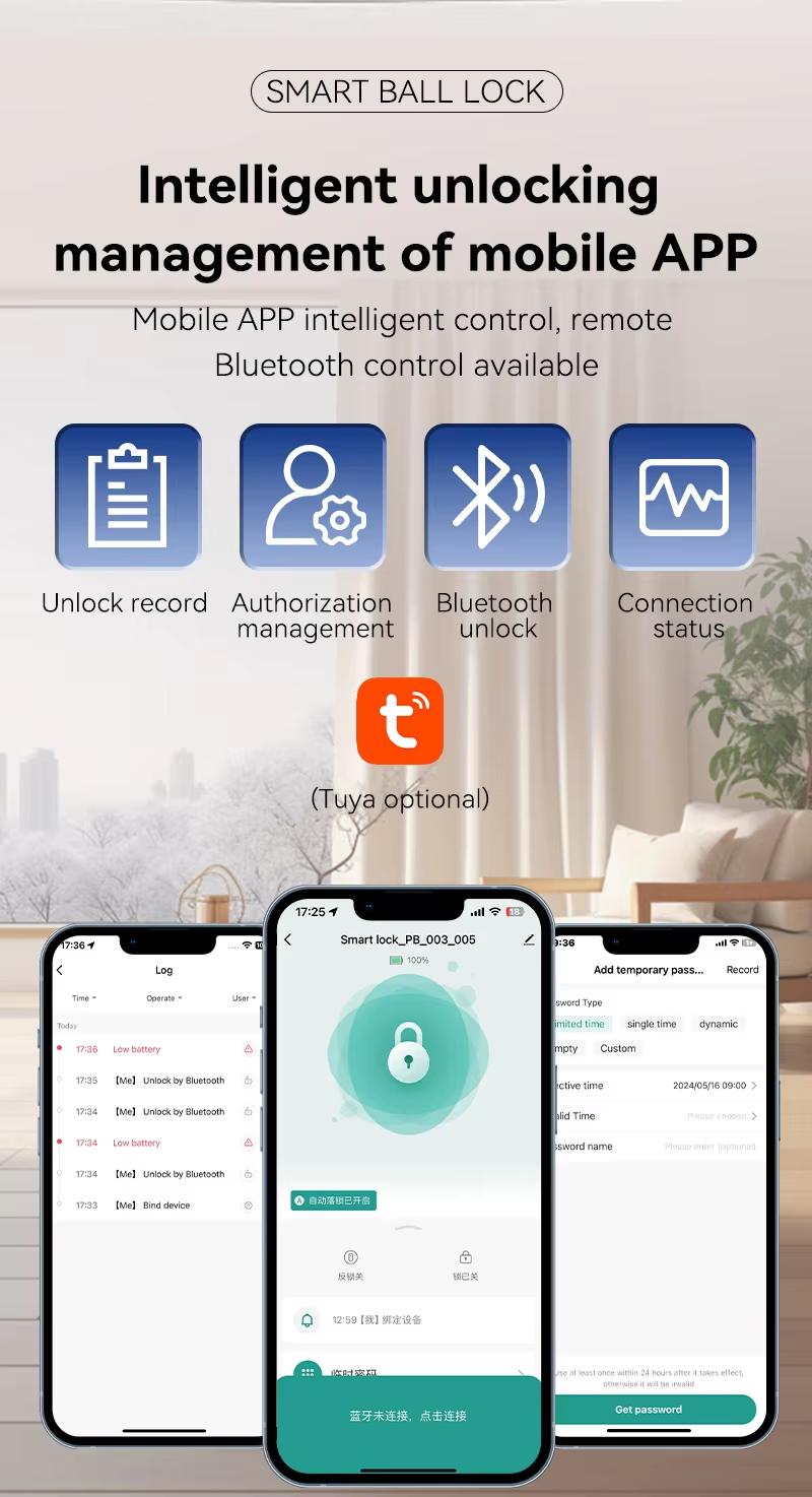 smart lock door knob
