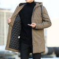 Men Jackets Autumn Winter Men's Trench Coat Men Casual Thicken Warm Hooded Jacket Male Windbreaker Outerwear Jaquet Man coat 6XL