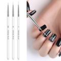 3pc/set Gel Painting Nail Art Dotting Pen Acrylic Handle Dotting Tool 3D Tips DIY Acrylic UV Gel Brushes Drawing Kit Salon TSLM2