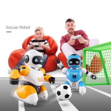 RC Robot Kawaii Cartoon Smart Play Soccer Remote Control Electric Singing Dancing Football VS Toys