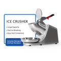 ITOP Ice Crusher Smoothie Maker Ice Shaver Machine Electric Semi-automatic Snow Cone Maker Stainless Steel Shaved Ice Machine