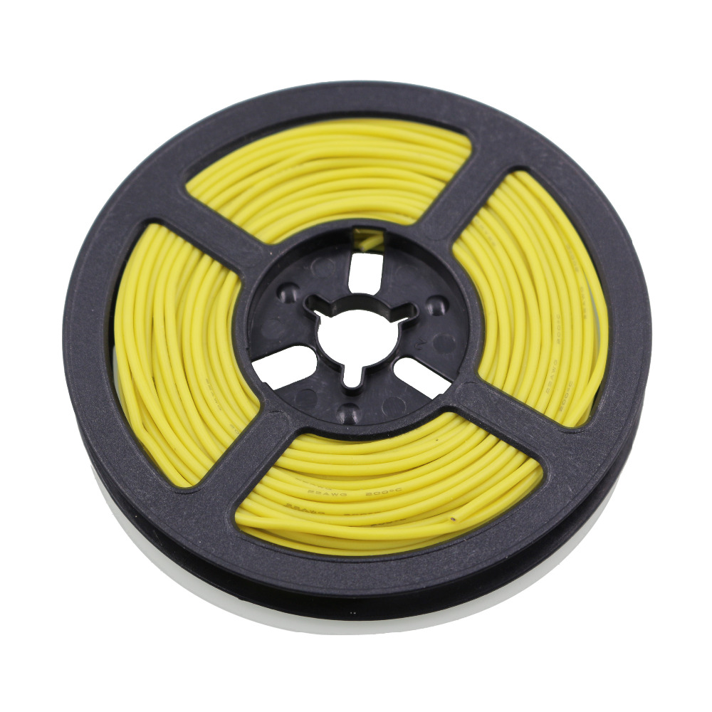 10 m 32.8 ft 24AWG flexible silicone wire tinned copper wire and cable stranded wire 10 color optional DIY wire connection