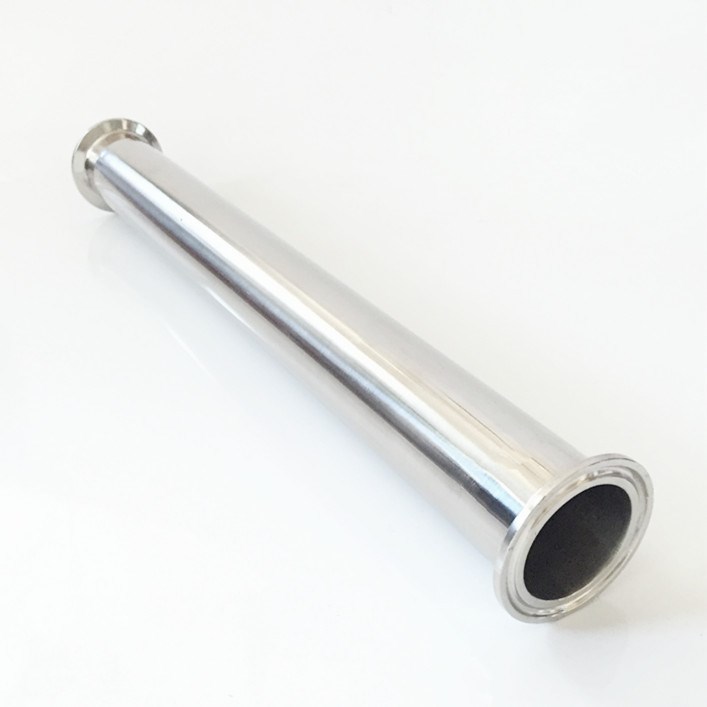 1.5" 38MM Tri Clover Sanitary Spool Tube W/ 50.5MM Ferrule Flange 18" Length Hot-in Pipe Fittings from Home Improvement