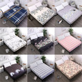 Waterproof Bed Mattress Pad Cover Fitted Sheet Separated Water Bed Linens with Elastic Bed Protector Mattress Cover Bed Bug