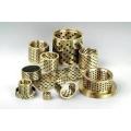 Mould Brass Bearing Sleeves Self Lubricating Oil-Free Graphite Plug Lubricant Cast Brass Bushings