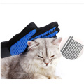 New Style Silicone Pet Grooming Cleaning Glove Deshedding left/Right Handed Dog Cat Hair Removal Brush Humanized Palm Design