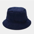 reversible corduroy bucket hat cap casual two side wear blank fishermen hat outdoor sports solid beach paname sunhat droshipping