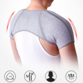 COYOCO Bamboo Charcoal Back Support Shoulder Guard Brace Retaining Straps Posture Sports Injury Grey Pad Belts Keep Warm