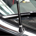 For Mini Cooper S JCW R55 R56 R57 R60 4.37 inch Universal Black Carbon Fiber Short Car Roof Radio Aerial Mini fm Antenna