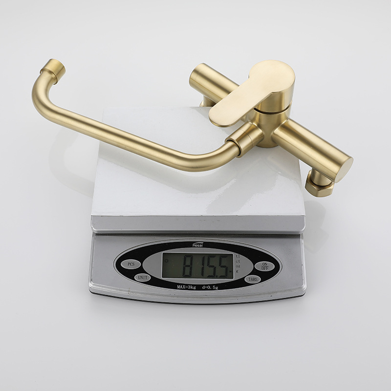 360 degree turn wall mounted sink faucet faucet 5