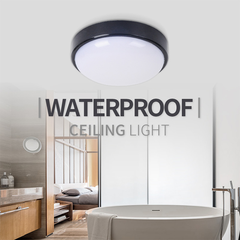 LED Ceiling Lamp Bathroom Ceiling Light 100-265V Surface Mounted Waterproof Light 16W/20W Indoor Outdoor Corridor Lights