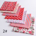 7pcs Floral Pattern Patchwork Cotton Cloth Fabric Home Textile Craft DIY Handmade Craft Sewing Clothing Supplies