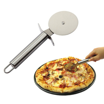 Pizza Cutter Stainless Steel Pizza Knife Cake Bread Pies Round Knife Cutter Pizza Tool Pizza Wheels Cooking Tool