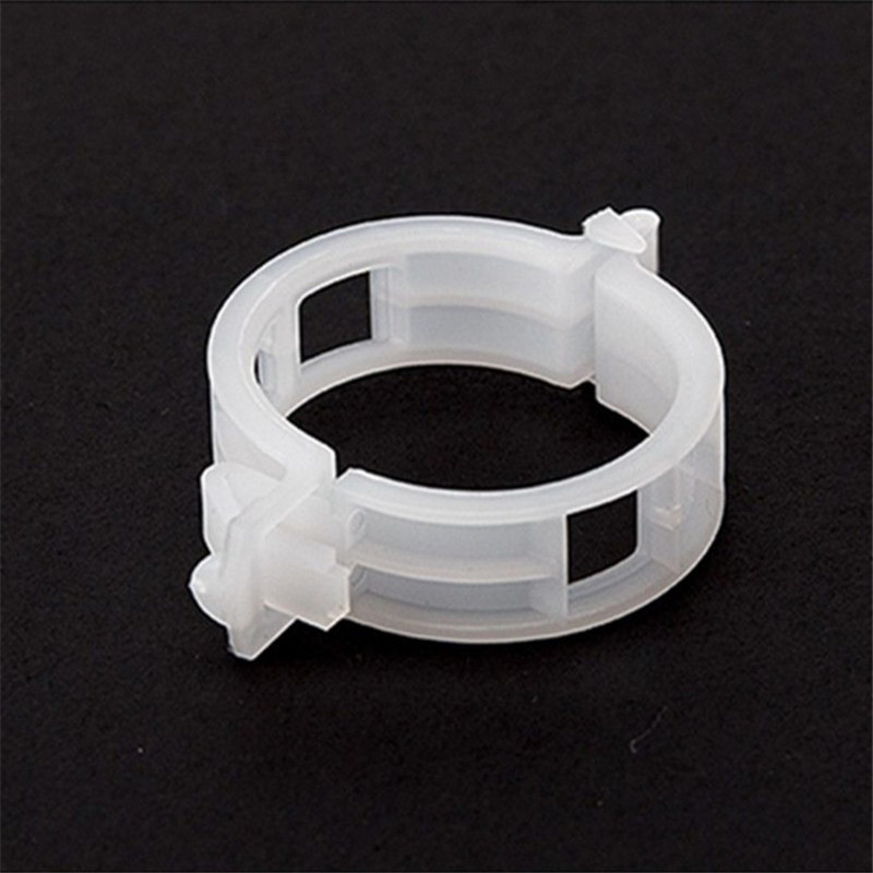 50pcs/Lot Reusable 25mm Plastic Plant Support Clips clamps For Plants Hanging Vine Garden Greenhouse Vegetables Tomatoes Clips