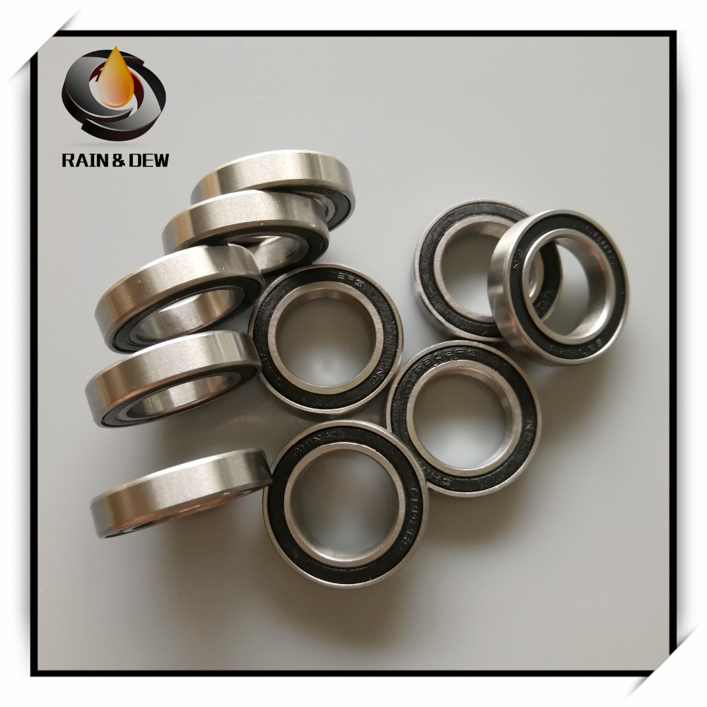 2Pcs S6902-2RS ABEC-9 15x28x7 mm Stainless Steel Hybrid Ceramic Bearing 6902 61902 Bicycle bearings