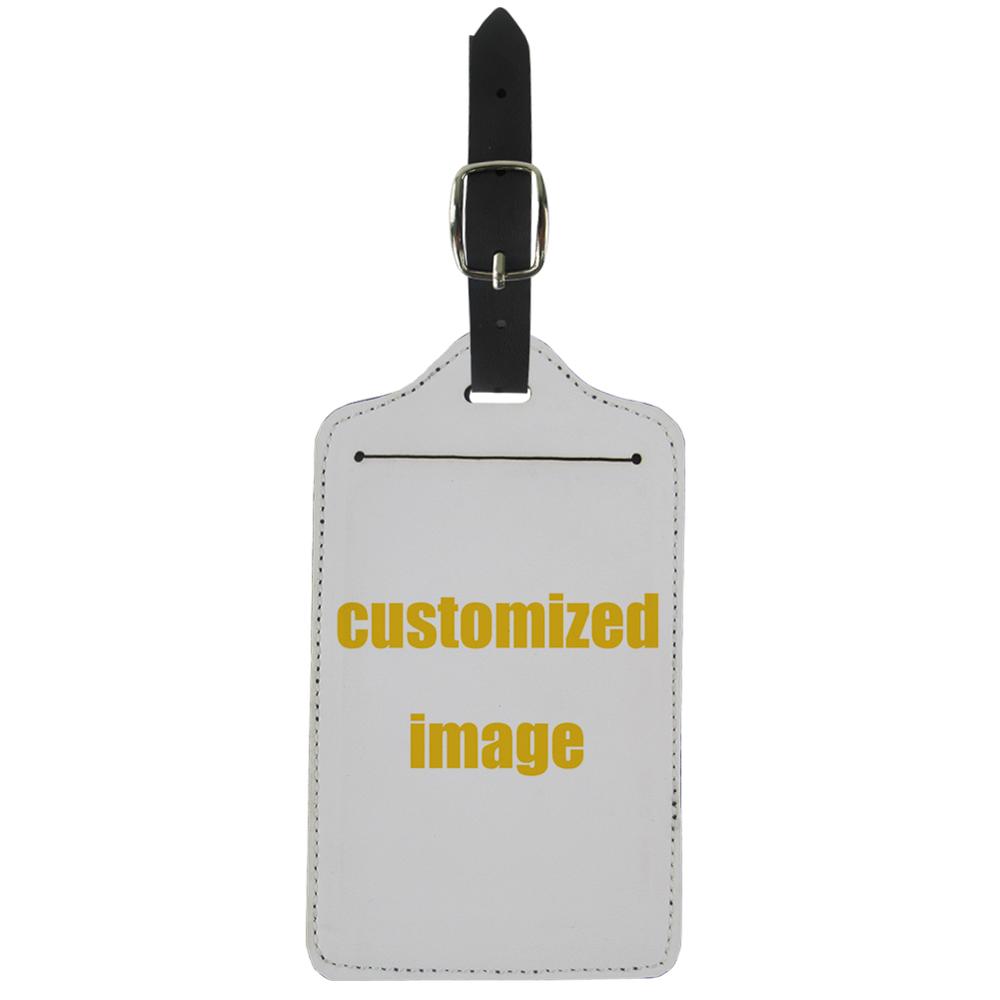 NOISYDESIGNS 50/Set Customized Logo Name Luggage Tag Custom Print Suitcase ID Address Holder Baggage Boarding Tags Dropshipping