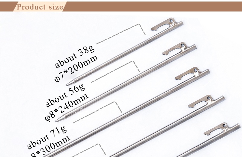 Ti Tent Pegs