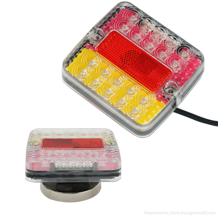 Light Indicator Truck Trailer License Plate Lamp Taillight