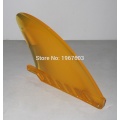 Soft Semitransparent Single Surf Fin For Stand up paddle board Surfboard Longboard Orange paddle Center fins surfing accessoire