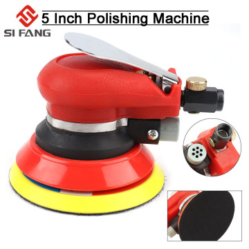 5'' inch Air Sander Pneumatic Polisher Tool Polishing Random Orbital Palm Machine Grinder for Car Paint Care rust removal