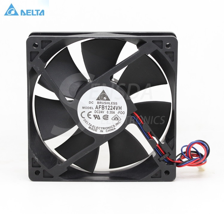 for delta afb1224vh DC24v 12025 120mm 12cm 0.35A server inverter axial blower radiator cooler COOLING FANs