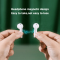 Kivee TW58 Wireless Bluetooth Headphones TWS Earphone Semi-in-ear Dual Connection Headphone Magnetic Design HiFi Music Earphone