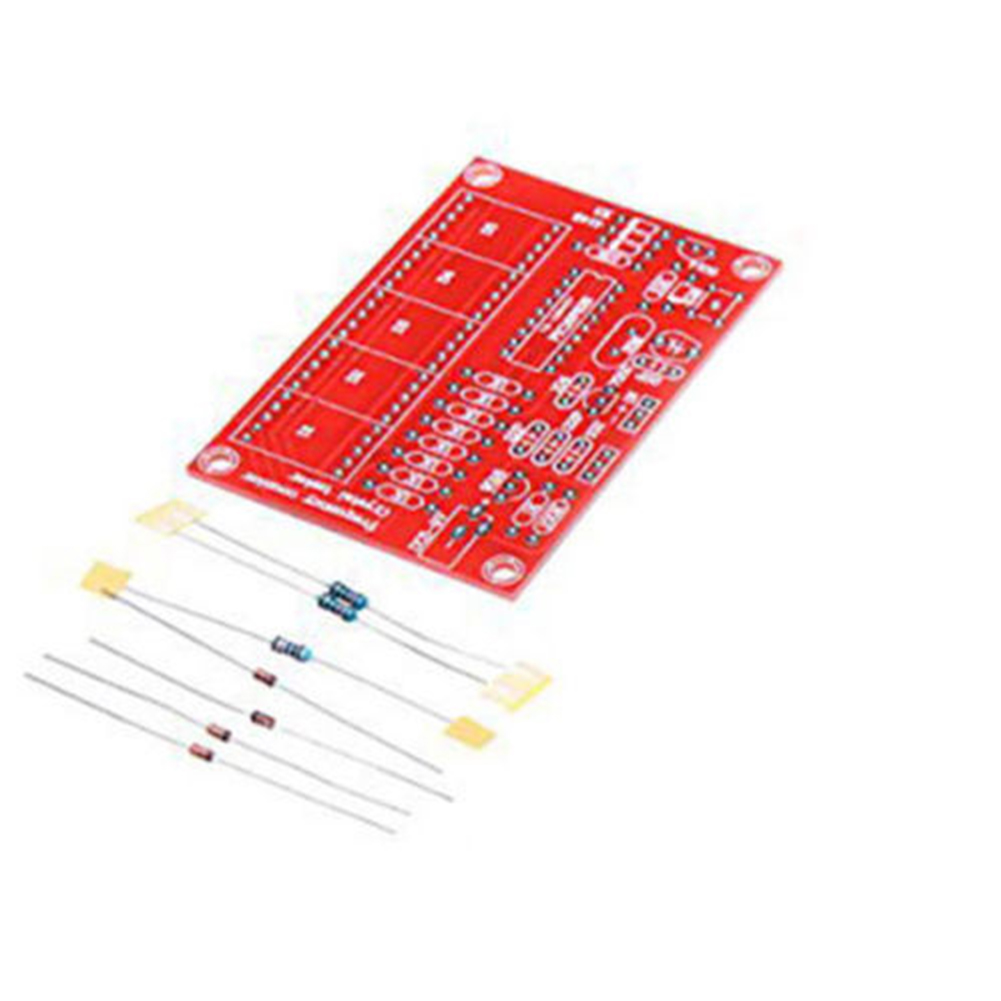 1Hz-50MHz Durable DIY Frequency Meter Kit Module Board Crystal Measure Automatic Conversion Digital Tube Display Small Portable