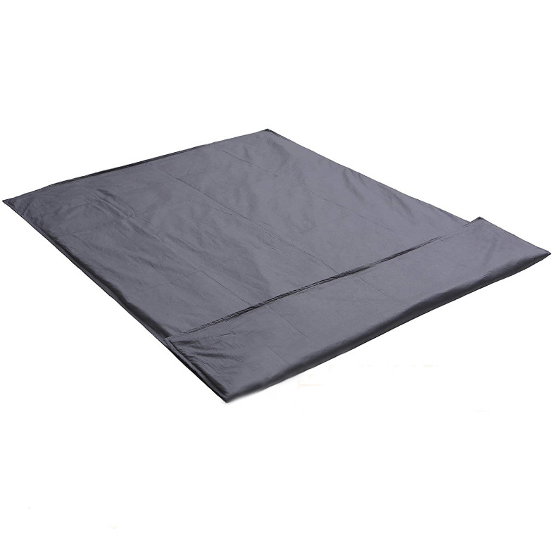 SunnyRain 1-Piece Solid Color Cotton Duvet Cover Use For Weighted Blankets King Size Duvet Covers