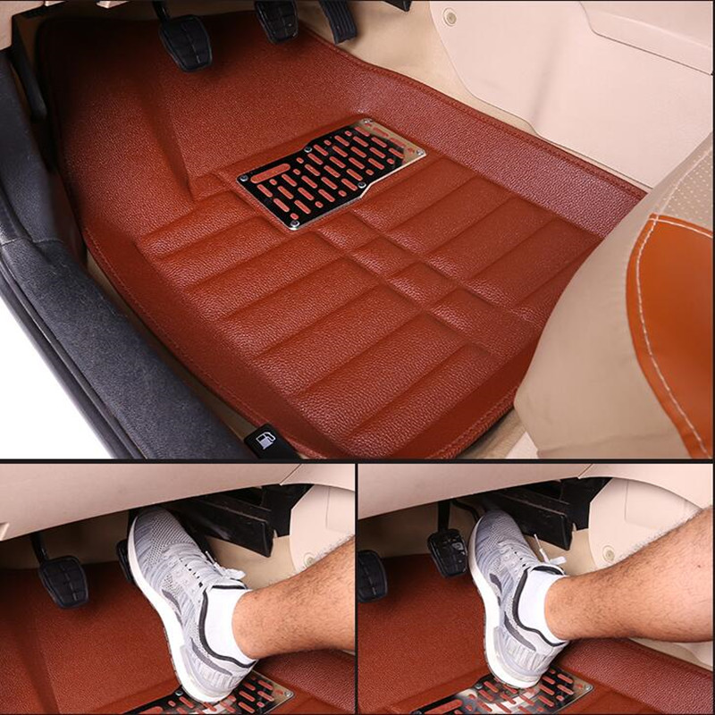 Universal car floor mat For Mazda 2 Demio 2002-2013 2008 2009 2010 2011 2012 car mats