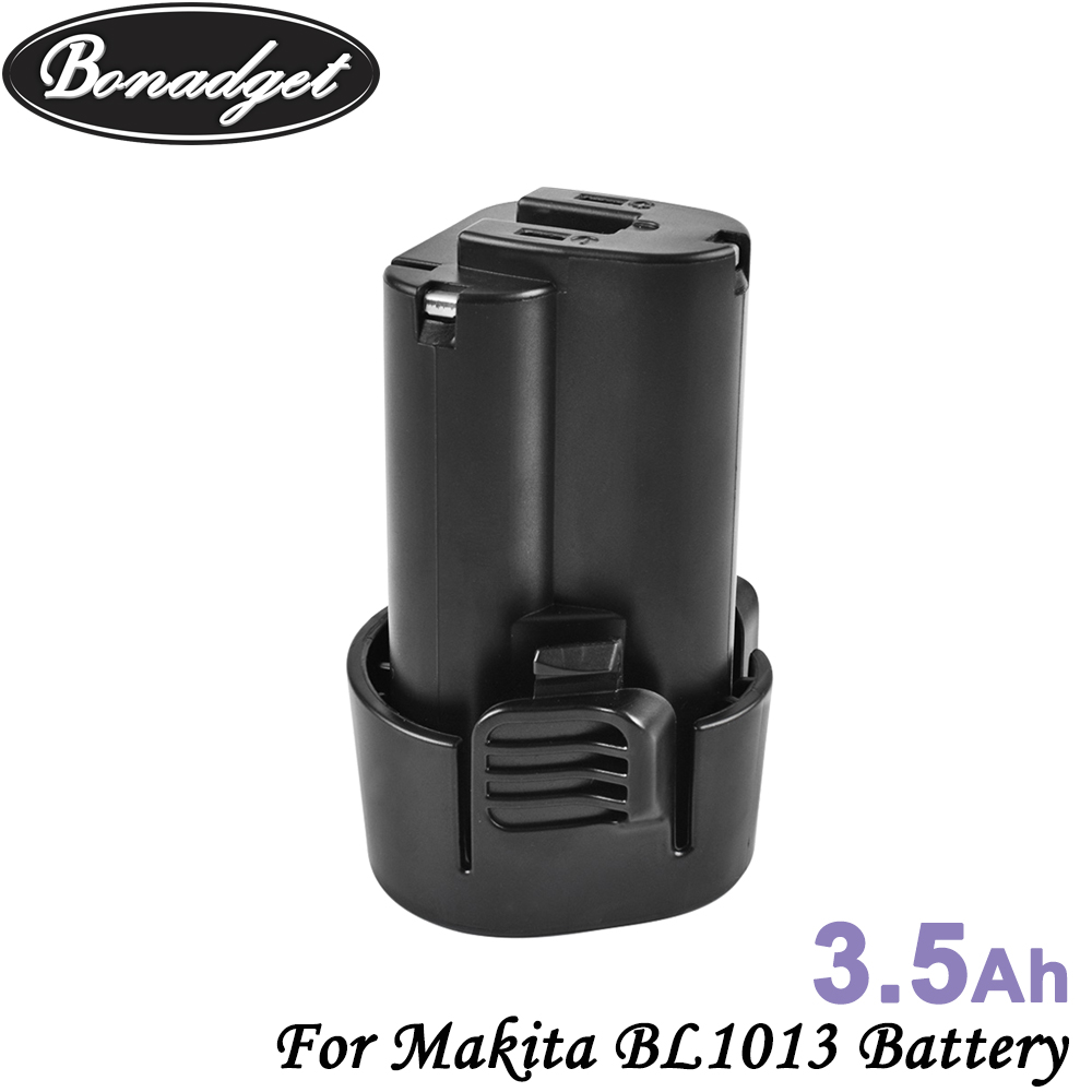 Bonadget 10.8V 3500Ah BL1013 BL-1013 battery For Makita BL1013 194550-6 194551-4 Li Ion Replace Accumulators Power Tools Battery