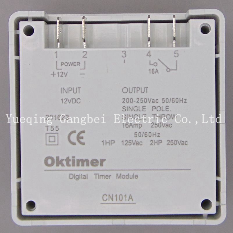 OKtimer CN101A Timer ATake the box DIGITAL PROGRAMMABLE 12VDC 16A time switch Time relay