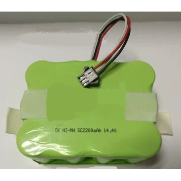 Free shipping 14.4V 2200mAh sc nimh battery pack nickel metal hydride battery pack for sweeper machine robot cleaner