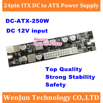 High Power 250W DC 12V input ATX Peak PSU Pico ATX Switch Mining PSU 24pin MINI ITX DC to Car ATX PC Power Supply For Computer