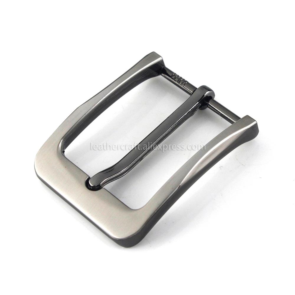 1pcs Metal 35mm Belt Buckle Middle Center Bar Single Pin Buckle Leather Belt Bridle Halter Harness Fit for 3.2cm-3.3cm belt