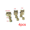 4 Pieces 3/4/5/6mm RC Boat Shaft Drive Dog Brass Propeller Crutch Fixing Mount Propeller Shaft Connectors For DIY RC Boat Model