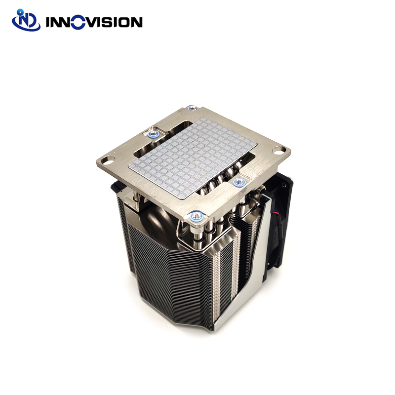 LGA3647 square 3U 4U tower for industrial computer, graphics workstation server cpu radiator cooler heatsink