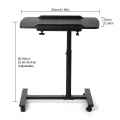Removable Folding Table Computer Desk Adjustable Portable Laptop Desk Bed Side Table Can be Lifted Rotate Laptop Standing Desk