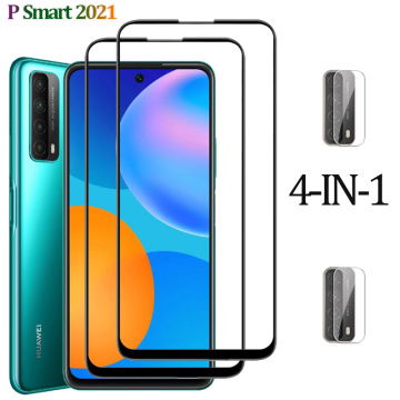 Huawei-P-Smart Glass Camera Protector for Huawei P Smart 2021 Protective Glass Psmart 2020 2021 Screen Protector P Smart 2021