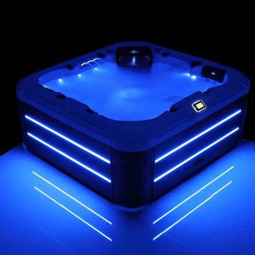 hot tub inside house